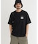「CAMP7」手書き風バックプリントTシャツ
