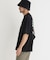 「CAMP7」手書き風バックプリントTシャツ