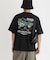 「CAMP7」手書き風バックプリントTシャツ