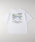 「CAMP7」手書き風バックプリントTシャツ
