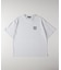 「CAMP7」手書き風バックプリントTシャツ