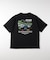 「CAMP7」手書き風バックプリントTシャツ