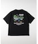「CAMP7」手書き風バックプリントTシャツ