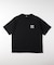 「CAMP7」手書き風バックプリントTシャツ