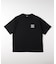 「CAMP7」手書き風バックプリントTシャツ