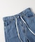 「SUNDAY JEANS」 バレルワイドデニムパンツ（吸湿／速乾）
