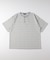 マルチボーダーヘンリーネックTシャツ