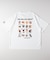 《体型カバー》ネコバッグプリントTシャツ
