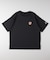 《体型カバー》ネコバッグプリントTシャツ