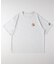《体型カバー》ネコバッグプリントTシャツ