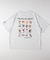 《体型カバー》ネコバッグプリントTシャツ