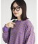 《体型カバー》マルチボーダーロンTシャツ