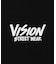 VISION ポンチクルーネックスウェット