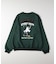 VISION ポンチクルーネックスウェット