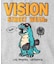 VISION ダンボールジップパーカー