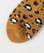 クルーソックス Skull Leopar