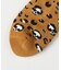 クルーソックス Skull Leopar
