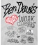 BEN DAVIS バックプリントジップパーカー