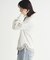 《店舗人気アイテム/1枚でサマになる》ワッフルフェイクレイヤードロンT