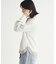 《店舗人気アイテム/1枚でサマになる》ワッフルフェイクレイヤードロンT