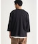 ワッフル7分袖ヘンリーネックTシャツ
