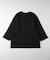 ワッフル7分袖ヘンリーネックTシャツ