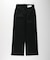 《快適ストレッチ/色あせしにくい黒》EDWIN 「ハタラクロ」ワイドパンツ
