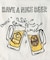 ミニマルシェバッグ BEER