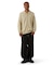 ANTON ZIP OVERDYED SWEATER