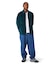 TWO TONE CORDUROY ZIP SHACKET