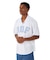 ARCH MESH BUTTON UP