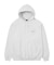 FINE PRINT FLEECE HOODIE