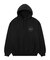 FINE PRINT FLEECE HOODIE