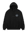 FINE PRINT FLEECE HOODIE