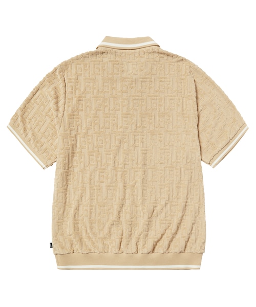 TETHER JACQUARD S/S TERRY TOP｜ハフのアウトレット通販｜三井