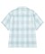 TIE DYE PLAID ZIP SHIRT