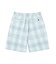 TIE DYE PLAID SHORT