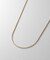 シルバー デザインチェーン スネークネックレス（90cm） GP