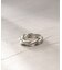シルバー ラインリング ツイスト