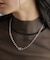 シルバー ロックモチーフネックレス