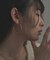 シルバー ソリッドフープピアスL GP