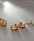 シルバー スモールフープ クロッシングライン ピアス GP