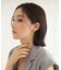 シルバー ハンギング カーブチェーンピアス GP