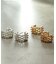 シルバー スモールフープ ボールメッシュ ピアス GP