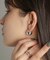 シルバー ハギーピアス ボールL
