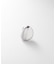 シルバー ホロウピアス Dシェイプ