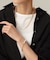 シルバー バロックパール チェーンミックス ブレスレットＬ GP