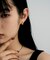 シルバー ハギーイヤリング マーキス GP