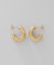 シルバー スモールフープ タングルドピアス GP