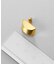 シルバー ホロウスタッドピアス スロープカット GP